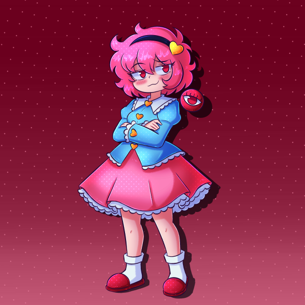 Chibi Satori Komeiji Keychains