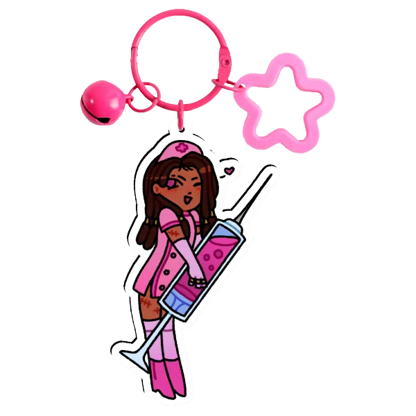 Gachiakuta Jabber Nurse/Patient Acrylic Charm