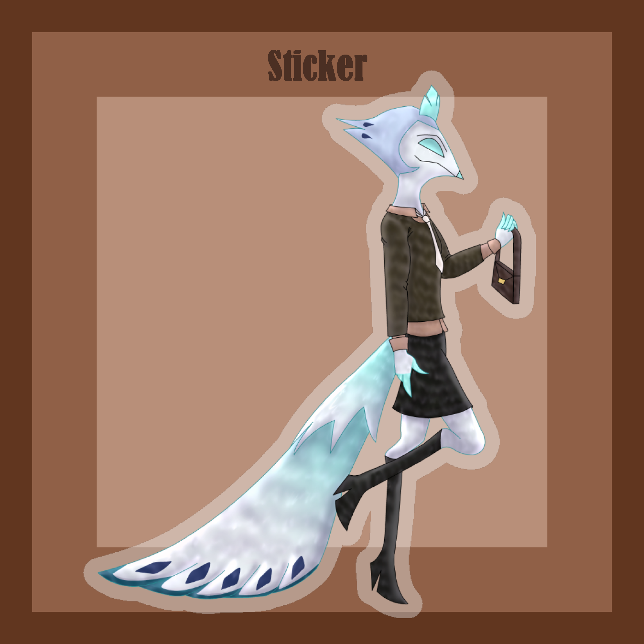 Andrealphus PET Vinyl Sticker