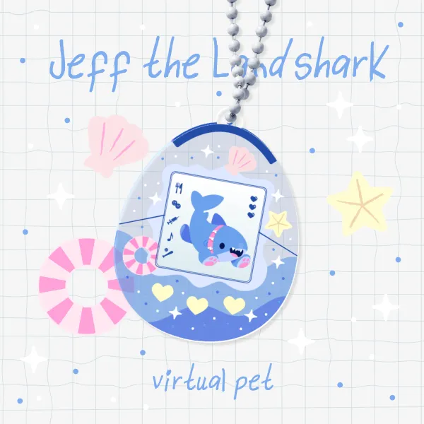 Pet Jeff Acrylic Keychain
