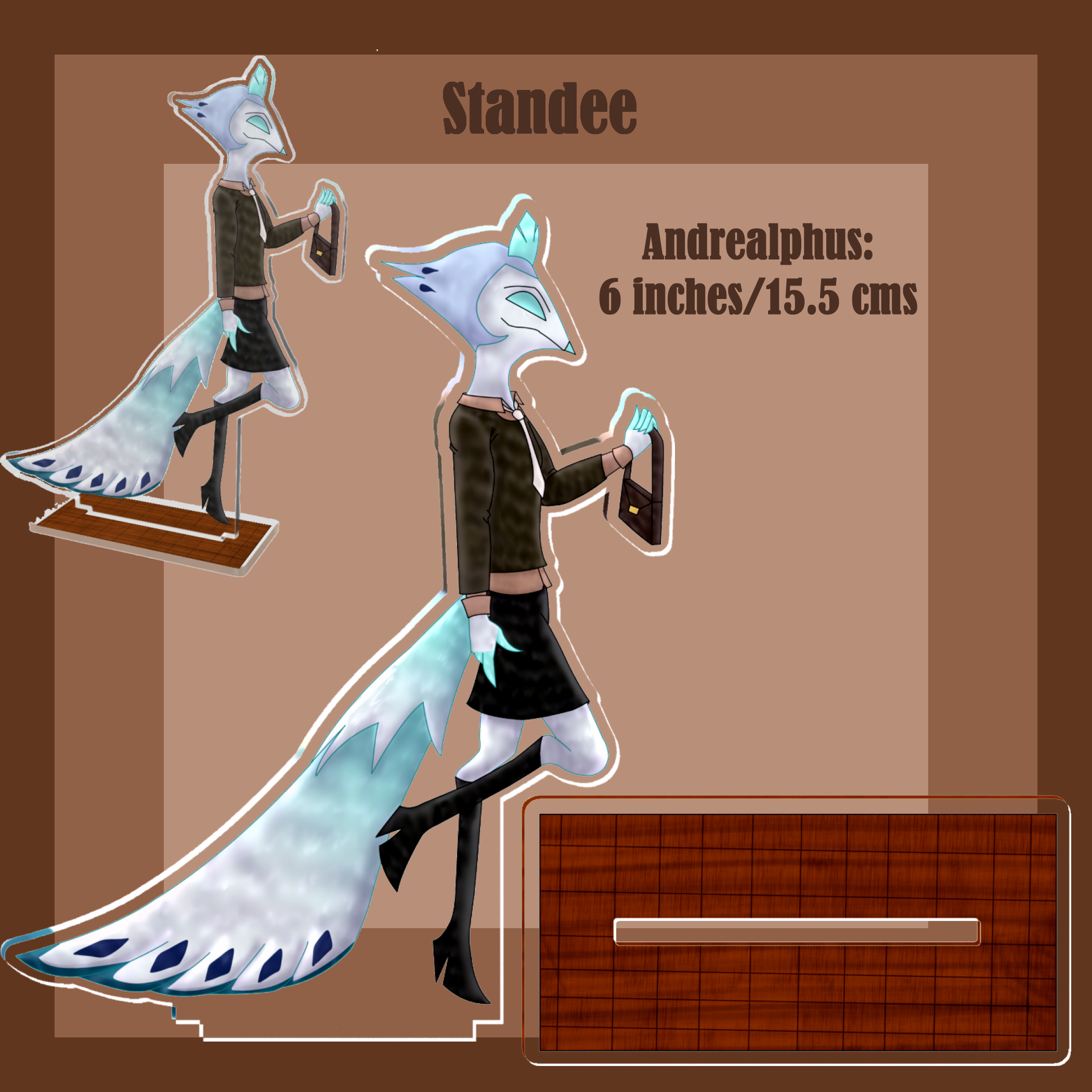 Andrealphus Dark Academia Standee