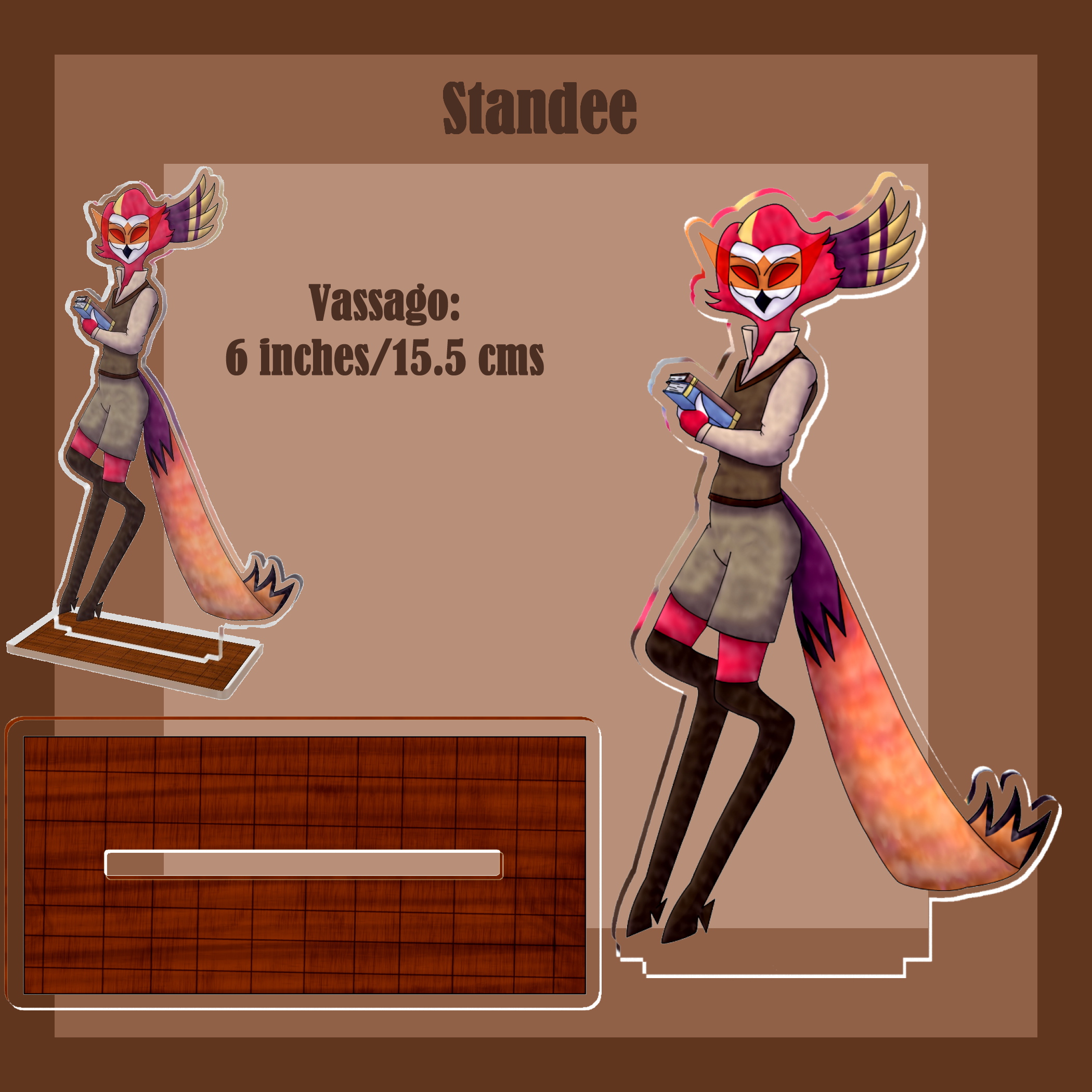 Vassago Light Academia Standee