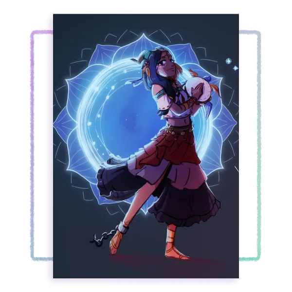 Misfortune | IDV | Poster Print