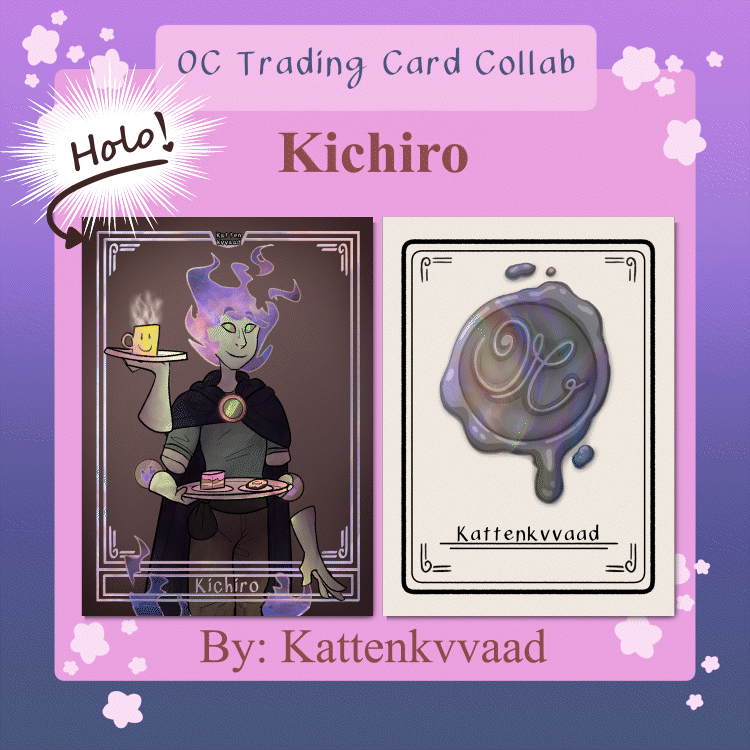 Kichiro holographic card (OC card collab)