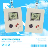 Mimtendo Sheepy Lenticular Acrylic Charm