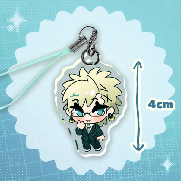 Virus - phone charm
