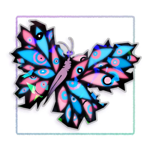 "Caterpillar" | TADC | PET Vinyl Sticker