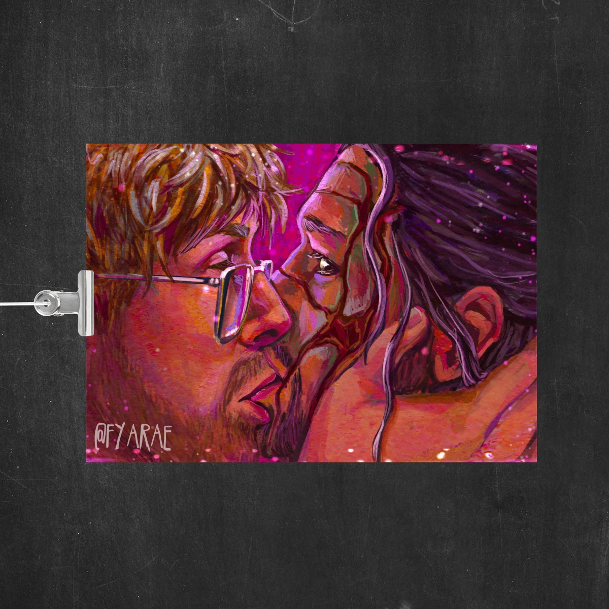 BloodyMary Panel 2 poster A5 Sized