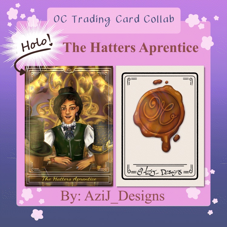 Hatters apprentice Holographic Photocard