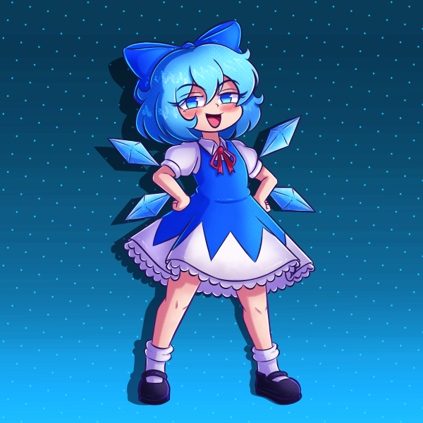Chibi Cirno Keychains