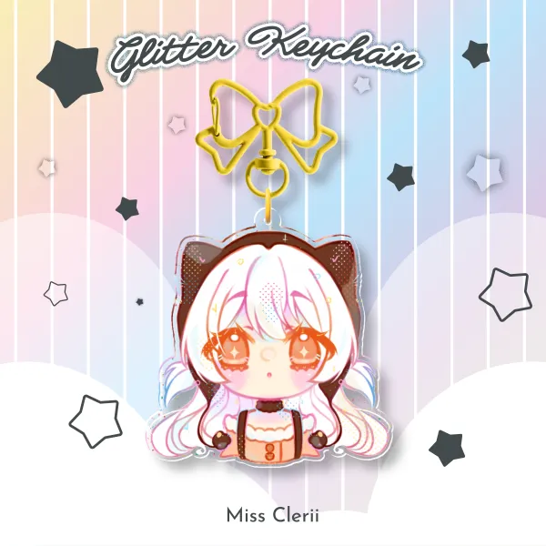 Momoe Nagisa -  Glitter Acrylic Keychains