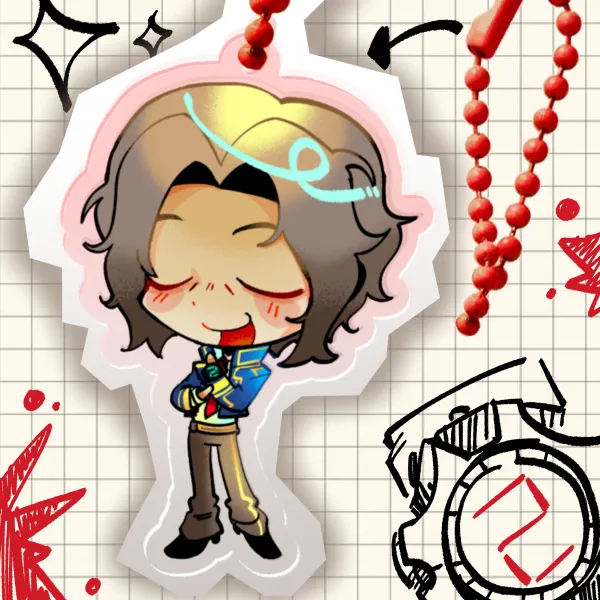 Snake 999 - Zero Escape Keychain