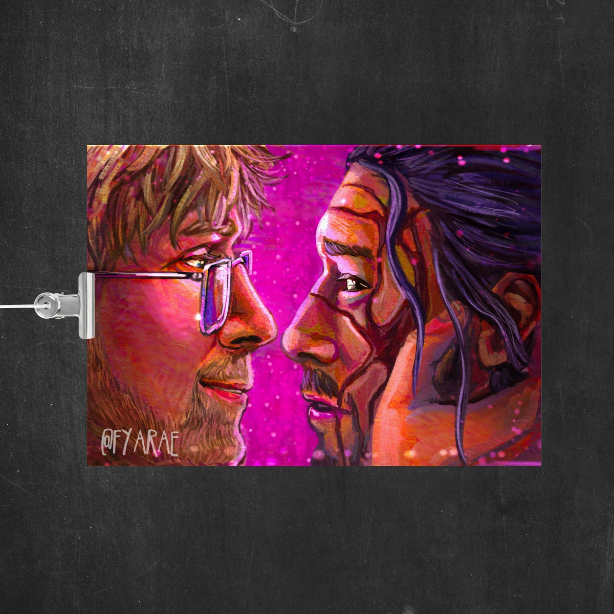 BloodyMary Panel 3 poster A5 Sized