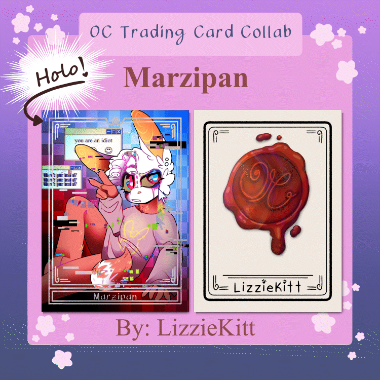OC Trading Card: Marzipan