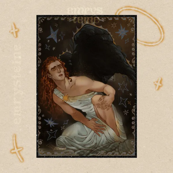 Fallen Crowley | Good Omens ART BOARD