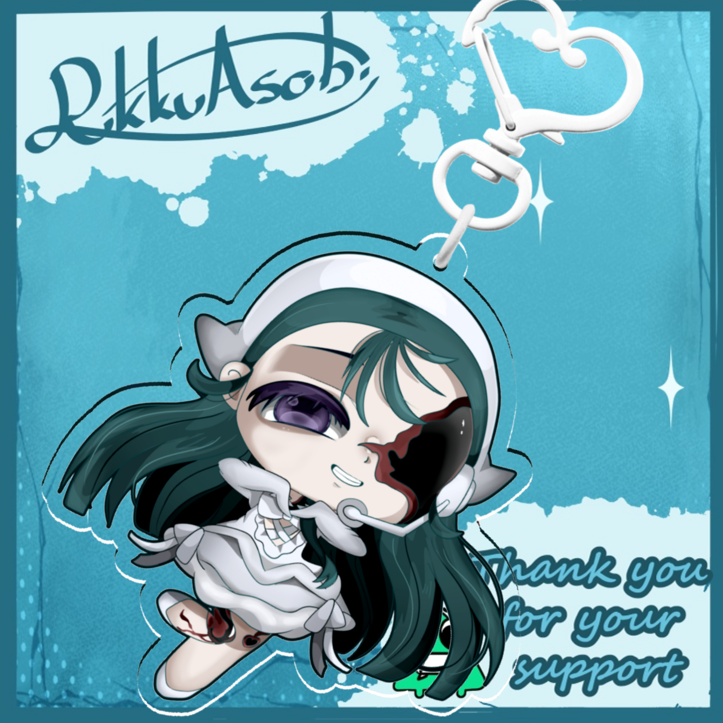 Sua Zombie Stage Acrylic Keychain