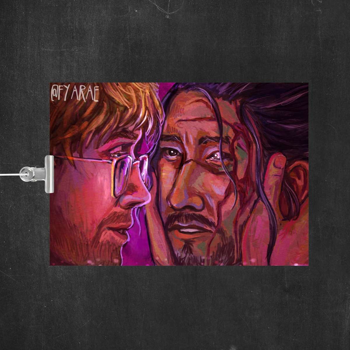 BloodyMary Panel 1 poster A5 Sized