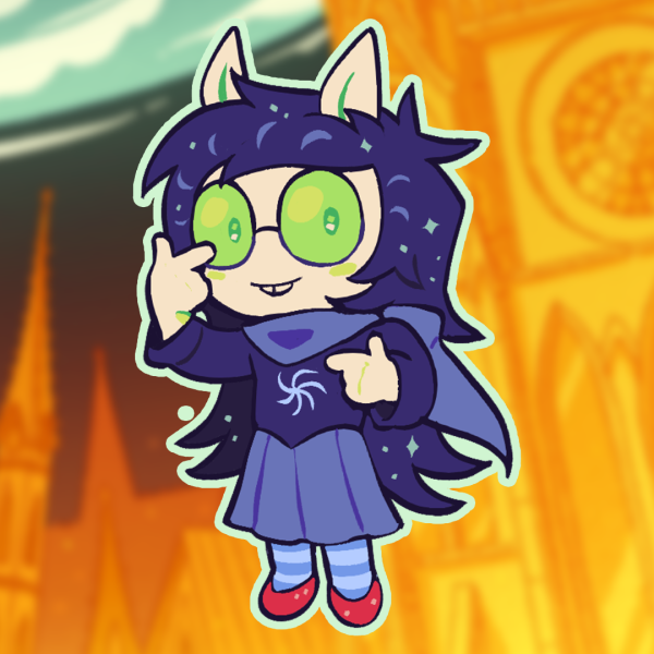 Jade Harley Acrylic Keychain