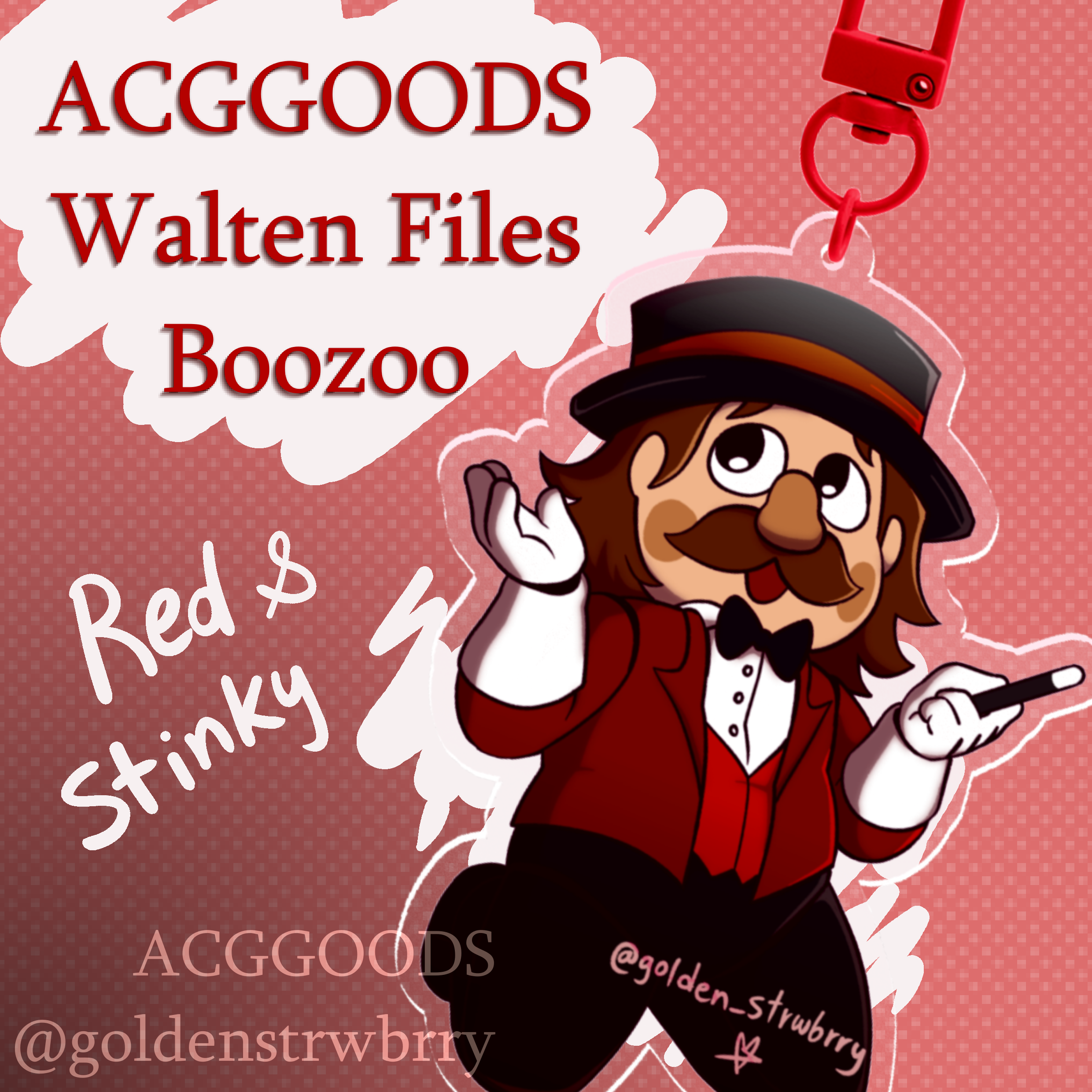 Boozoo The Walten Files Keychains