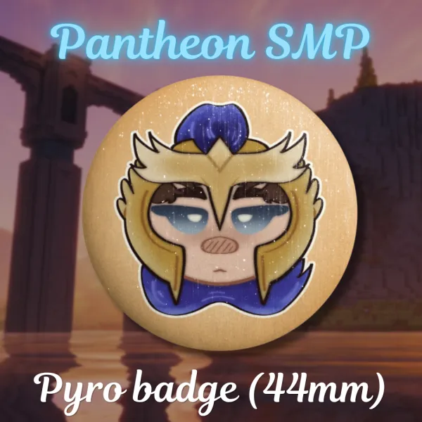 Pantheon SMP Pyro badge
