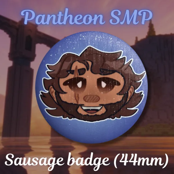 Pantheon SMP Sausage badge