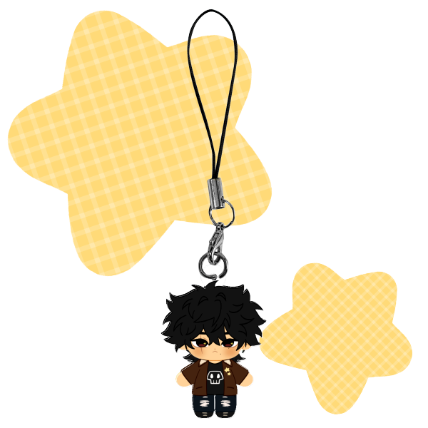 Nico Di Angelo phone charm