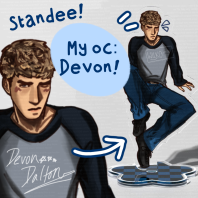 Original Hub: Devon Standee (my oc!)