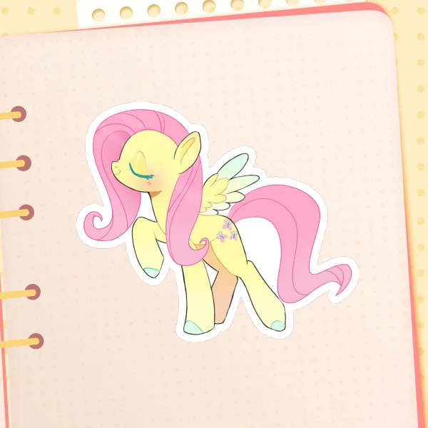 ✨KISSY STICKER: Fluttershy✨