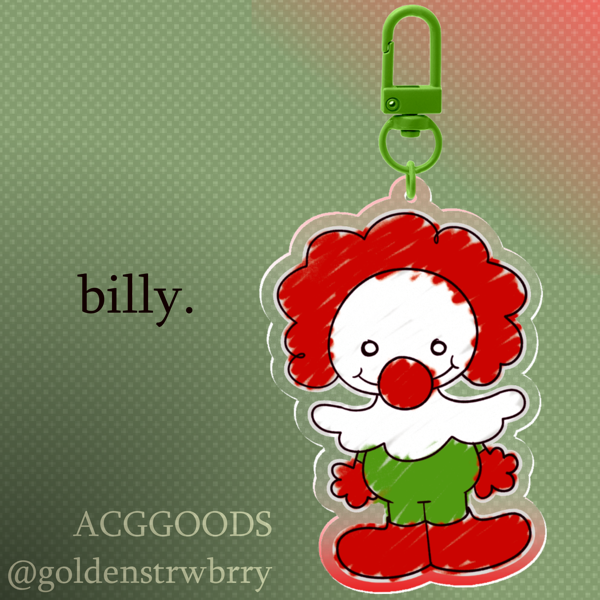 Billy The Walten Files Keychains