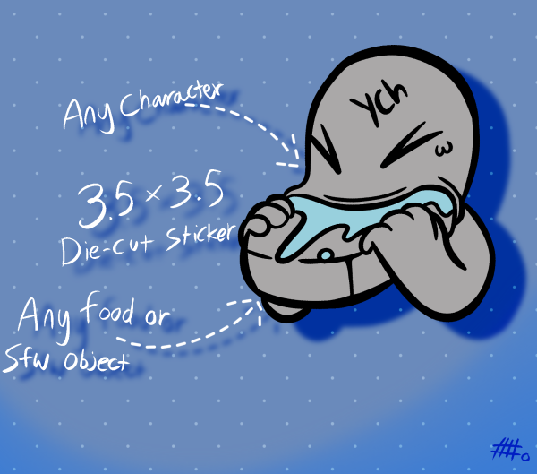 Stuffed YCH Sticker