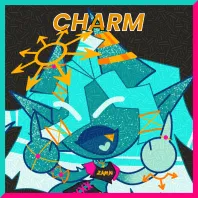 Shambo "zamn" Acrylic Keychain