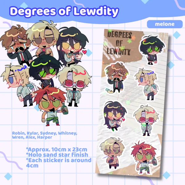 DoL Sticker Sheet