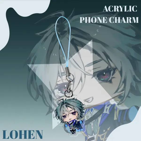 Chibi Lohen Phone Charm • Genshin Impact