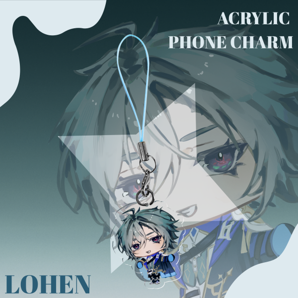 Chibi Lohen Phone Charm • Genshin Impact