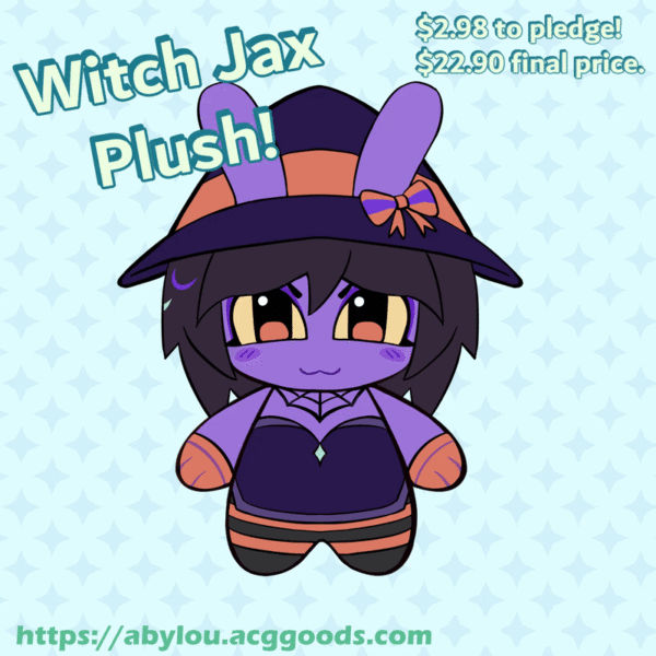 Witch Jax Plush Doll Keychain