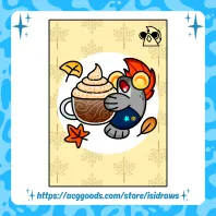 Scam Coffe Fall Poster (A5)