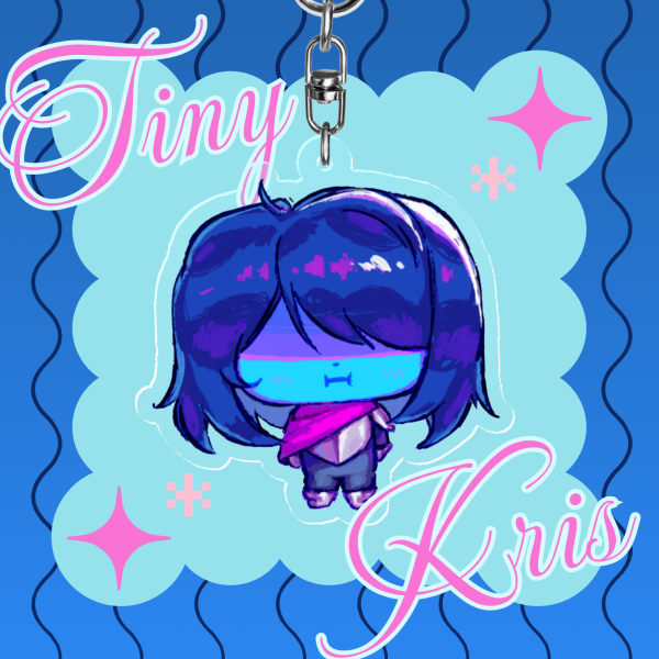 Tiny Kris Acrylic Keychain