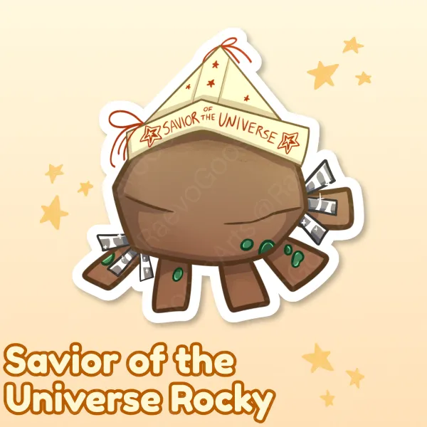 Rocky Savior: Chibi Sticker