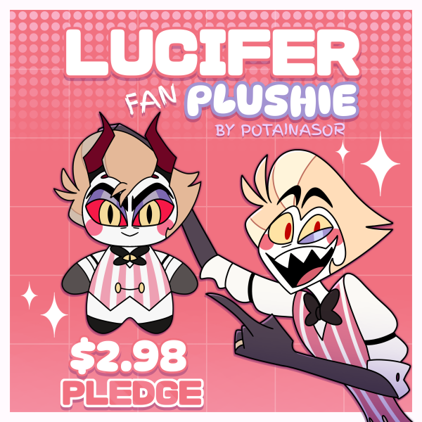 Lucifer 🍎🐍 - by Potainasor - Fan Plush Doll Keychain