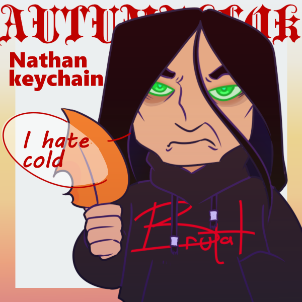 AutumnKlok Nathan keychain