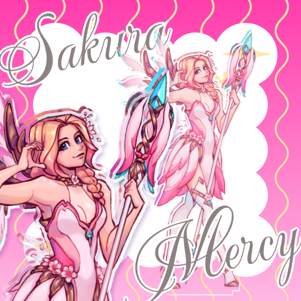 Sakura Mercy Acrylic Standee