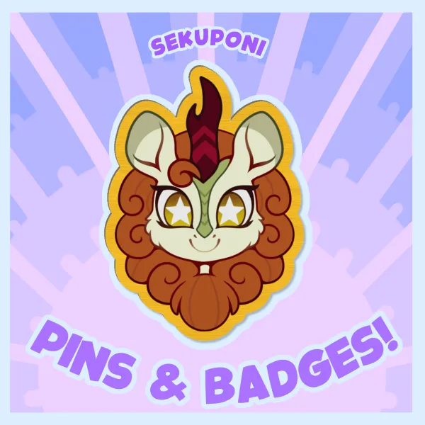 Autumn Kirin Wood Pin