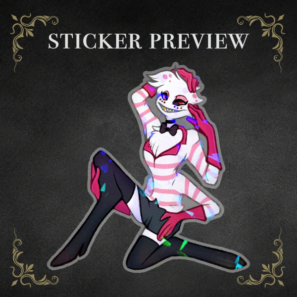 Angel Dust - 3 Inch Holographic Sticker