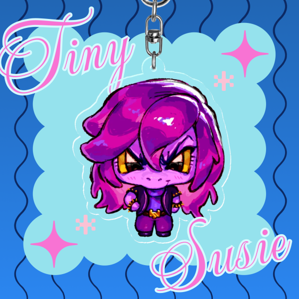 Tiny Susie Acrylic Keychain