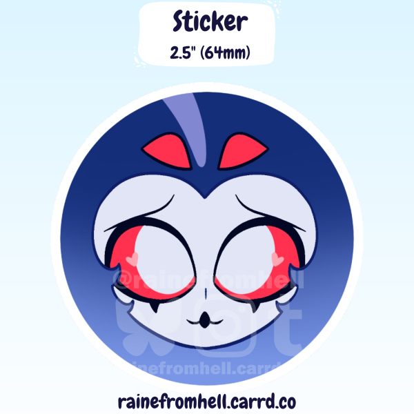 [2.5" Sticker] Stolas Face
