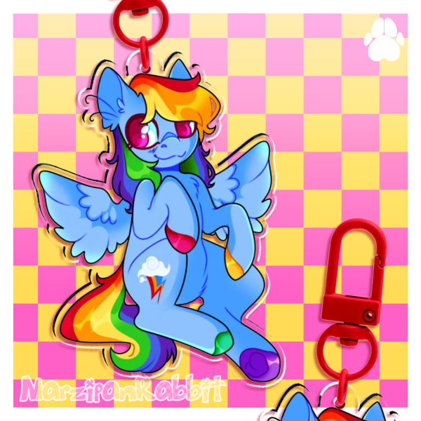 Dashie ||Keychain