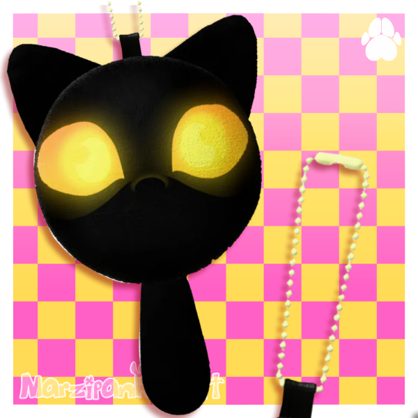 Midnight ||Plush Keychain