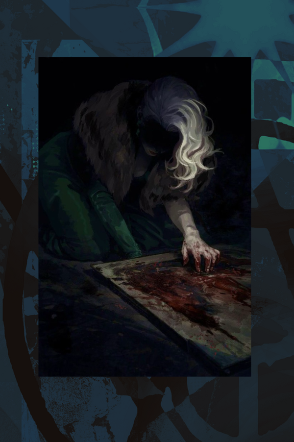 Lady Geist Print poster