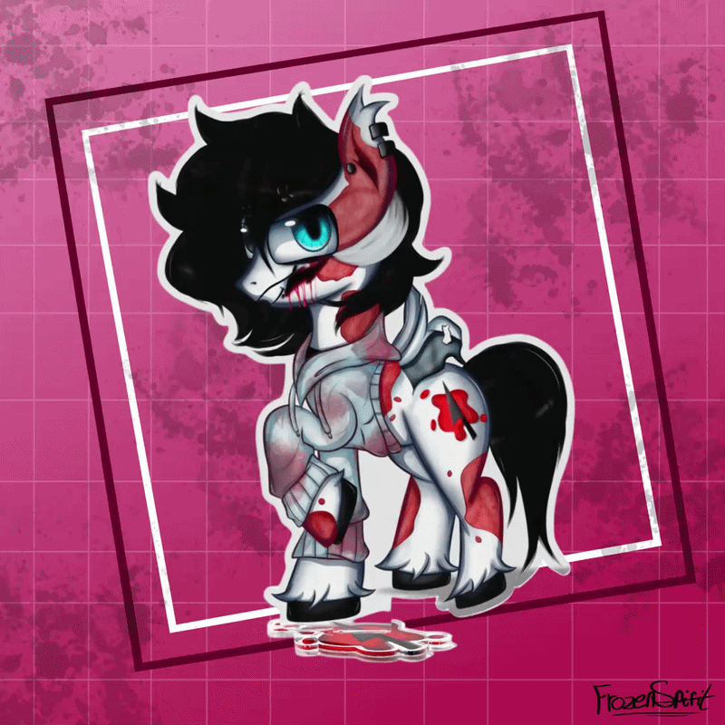 | CREEPYPASTA | Jeff The Killer Pony Standee