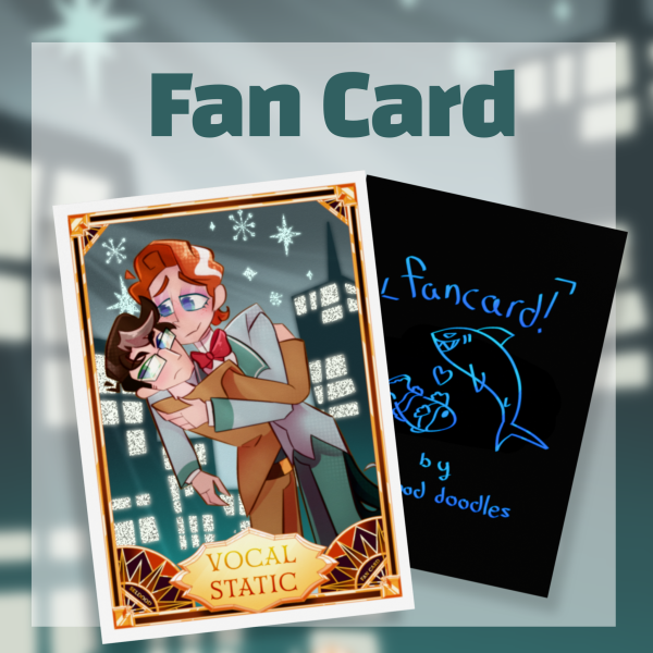 Vocalstatic Glitter Holographic Trading Card